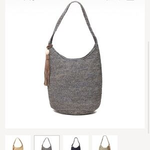 Mar y Sol woven bag in “dove”